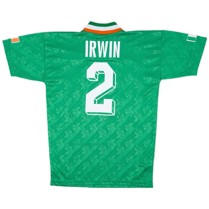 1994 Ireland Home Shirt Irwin #2 - 9/10 - (S)