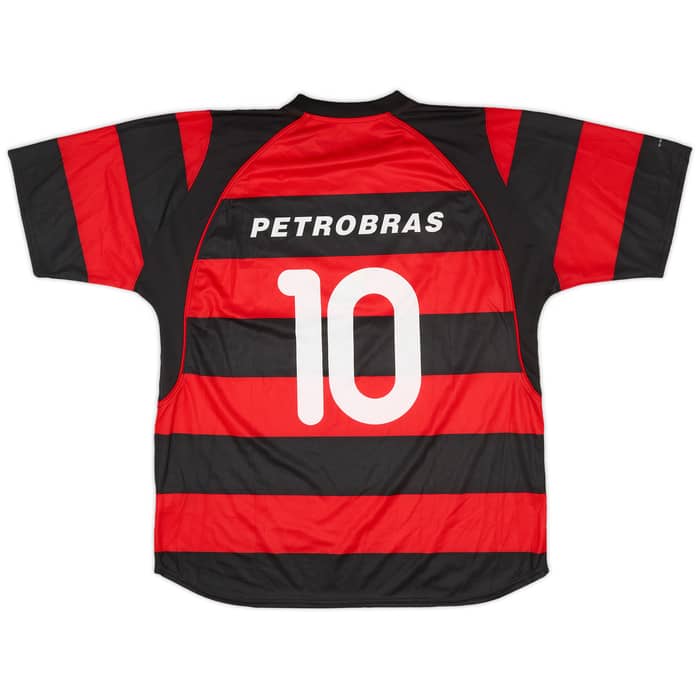 2002-04 Flamengo Home Shirt #10 (XL)