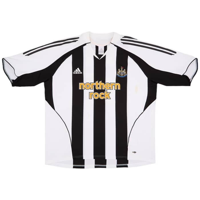 2005-07 Newcastle Home Shirt Solano #4 - 6/10 - (XXL)