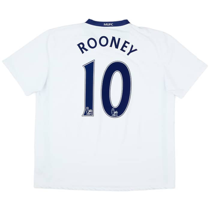 2008-10 Manchester United Away Shirt Rooney #10 - 7/10 - (XXL)