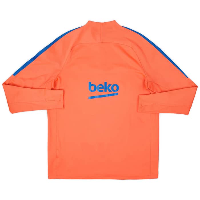 2016-17 Barcelona Nike 1/4 Zip Drill Top - 7/10 - (L)