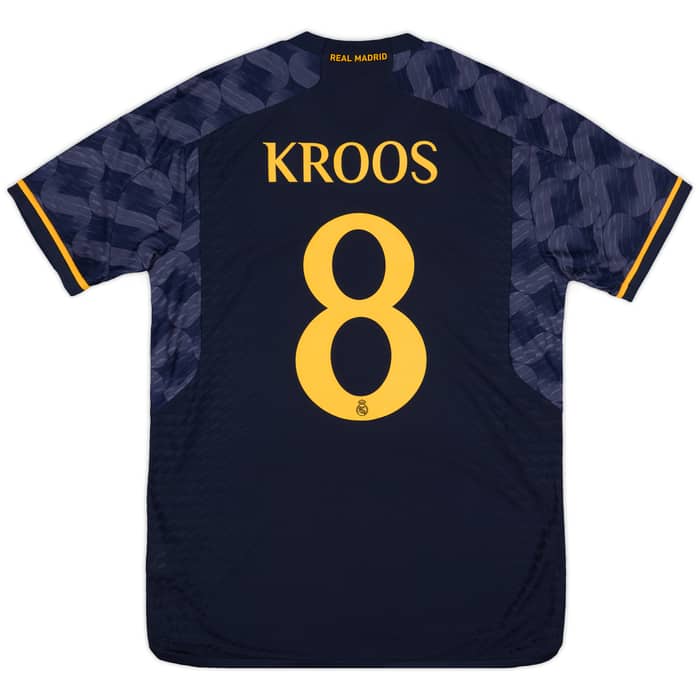 2023-24 Real Madrid Authentic Away CL Shirt Kroos #8 (L)