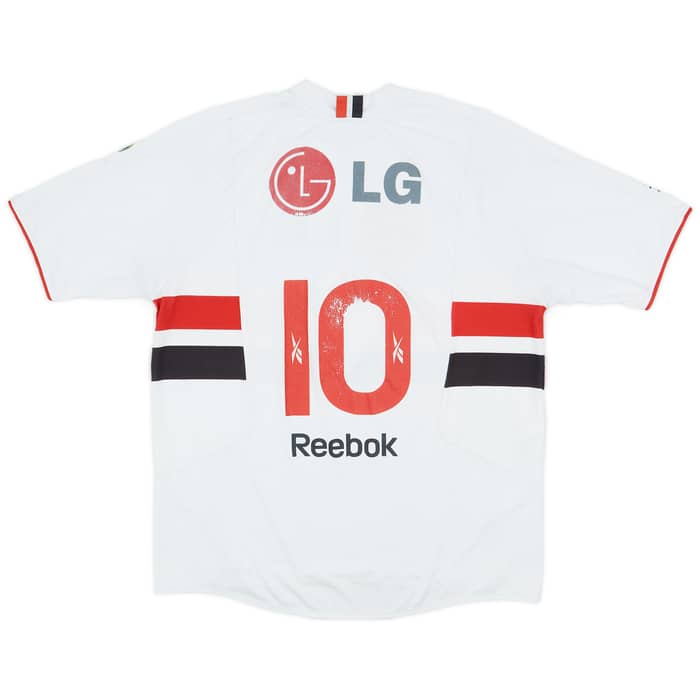 2009 Sao Paulo Home Shirt #10 (Hernanes) - 5/10 - (XL)