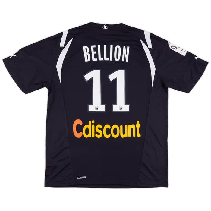 2010-11 Bordeaux Match Issue Home Shirt Bellion #11
