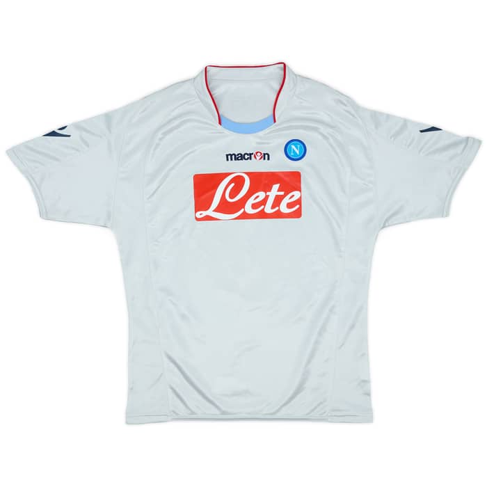 2009-10 Napoli Away Shirt Lavezzi #7 - 9/10 - (XS)