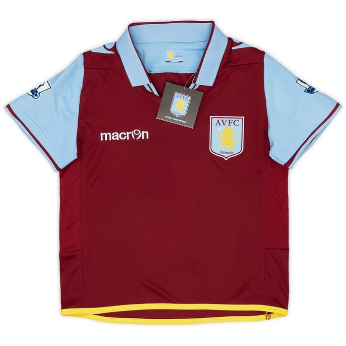 2012-13 Aston Villa Home Shirt and Shorts (5-6 Years)
