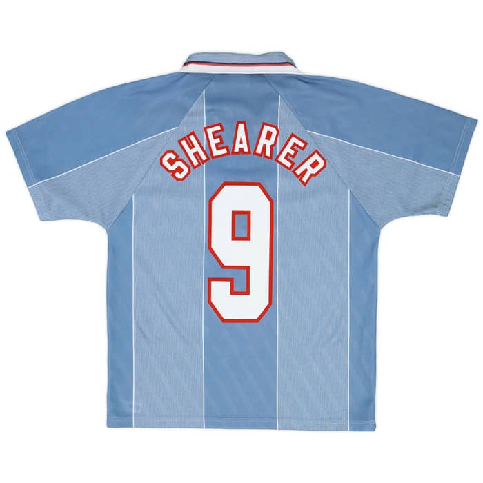 1996-97 England Away Shirt Shearer #9 - 9/10 - (M)