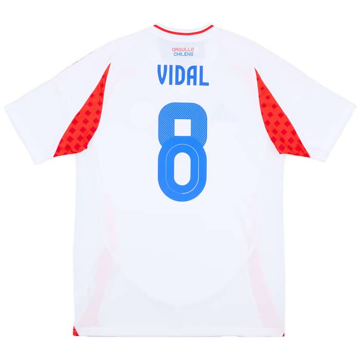2024-25 Chile Away Shirt Vidal #8