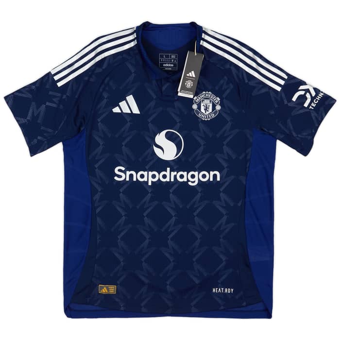 2024-25 Manchester United Authentic Away Shirt Mainoo #37