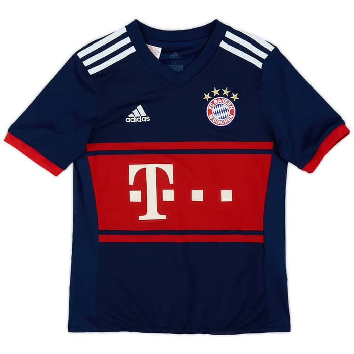 2017-18 Bayern Munich Away Shirt Tolisso #24 - 8/10 - (9-10 Years)