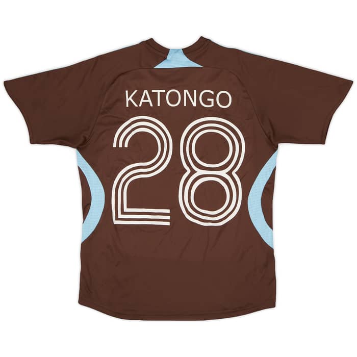 2007-08 Brondby Away Shirt Katongo #28 - 6/10 - (XL.Boys)