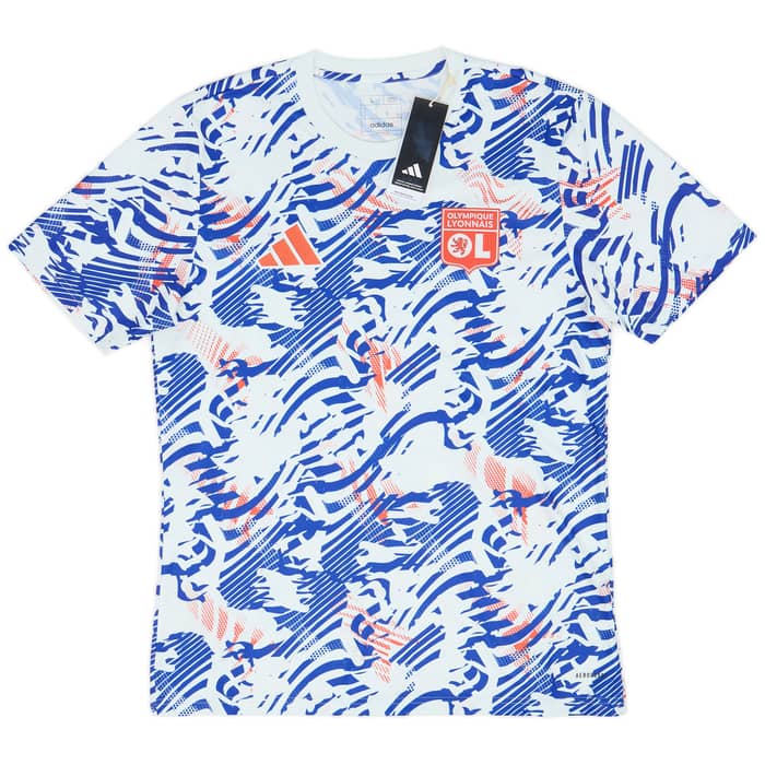 2024-25 Lyon adidas Pre-Match Shirt