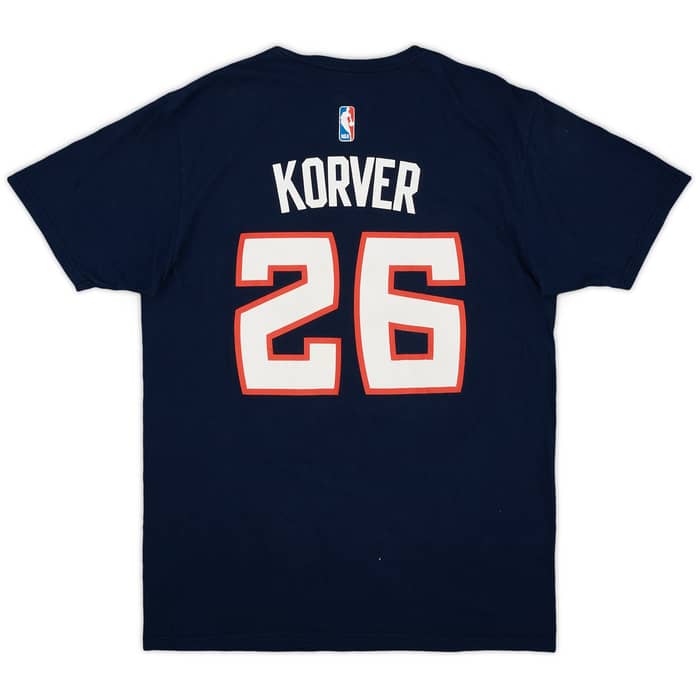 2012-15 Atlanta Hawks Korver #26 adidas Tee - 8/10 - (L)