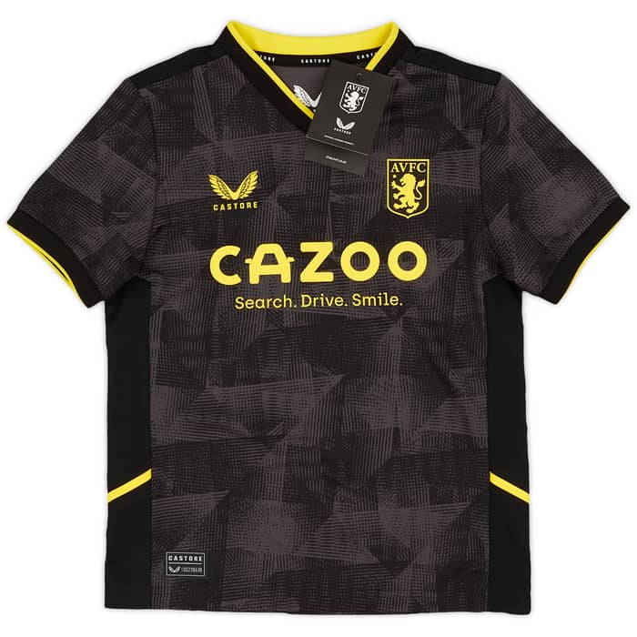 2022-23 Aston Villa Third Full Kit (5-6 Years)