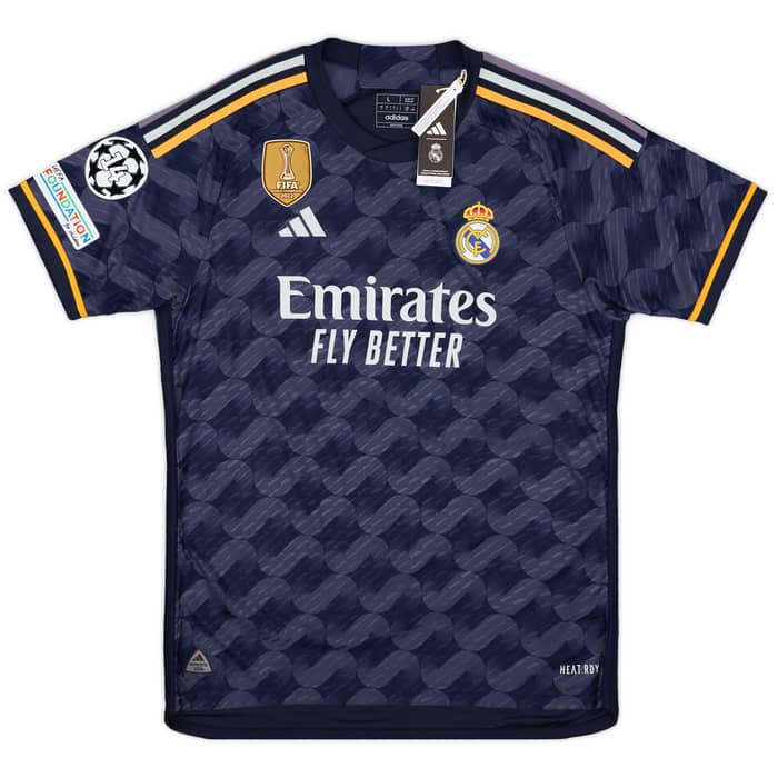 2023-24 Real Madrid Authentic Away CL Shirt Camavinga #12 - 9/10 - (L)