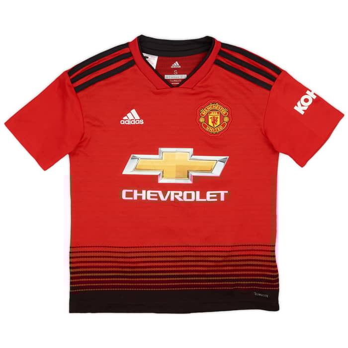 2018-19 Manchester United Home Shirt Lingard #14 - 8/10 - (S.Boys)
