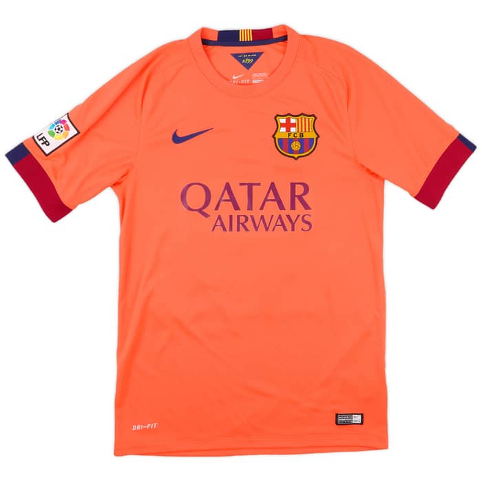 2014-15 Barcelona Away Shirt Messi #10 - 8/10 - (S)