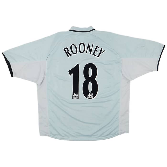 2001-02 Everton Away Shirt Rooney #18 - 7/10 - (XL)