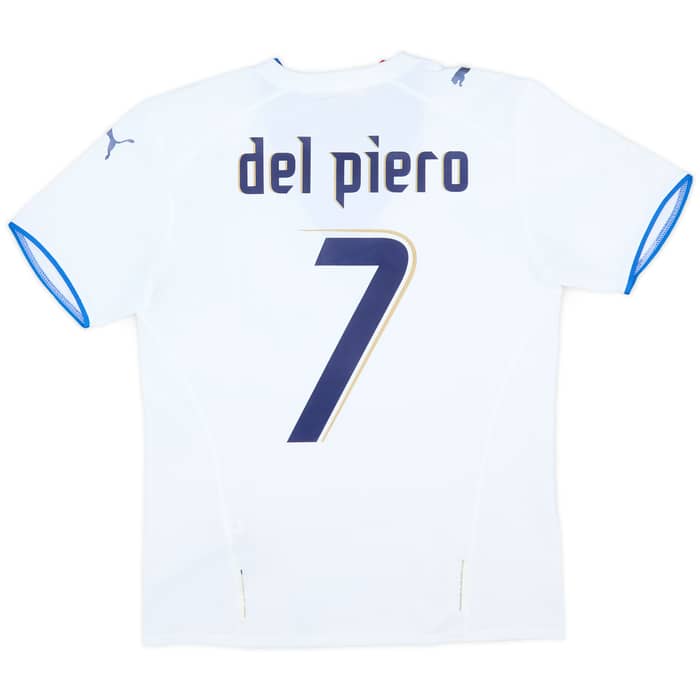 2006 Italy Away Shirt Del Piero #7 (M)