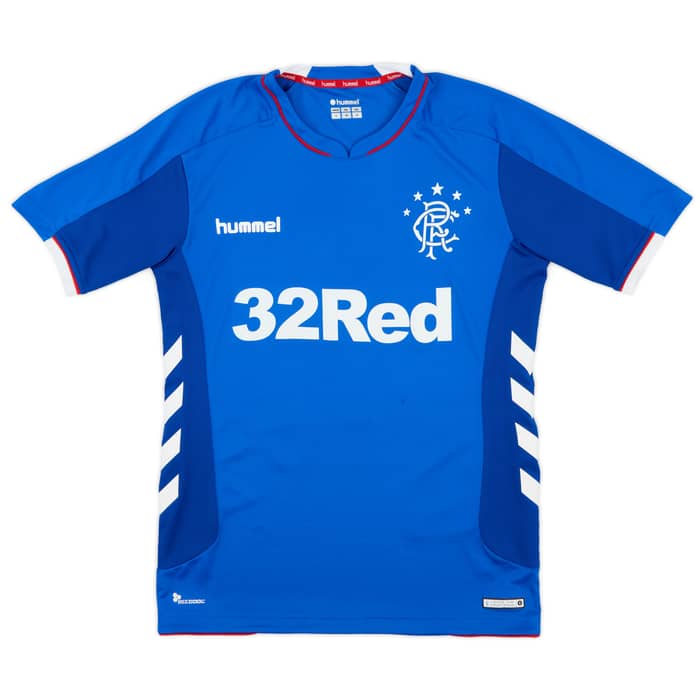 2018-19 Rangers Home Shirt - 8/10 - (S)