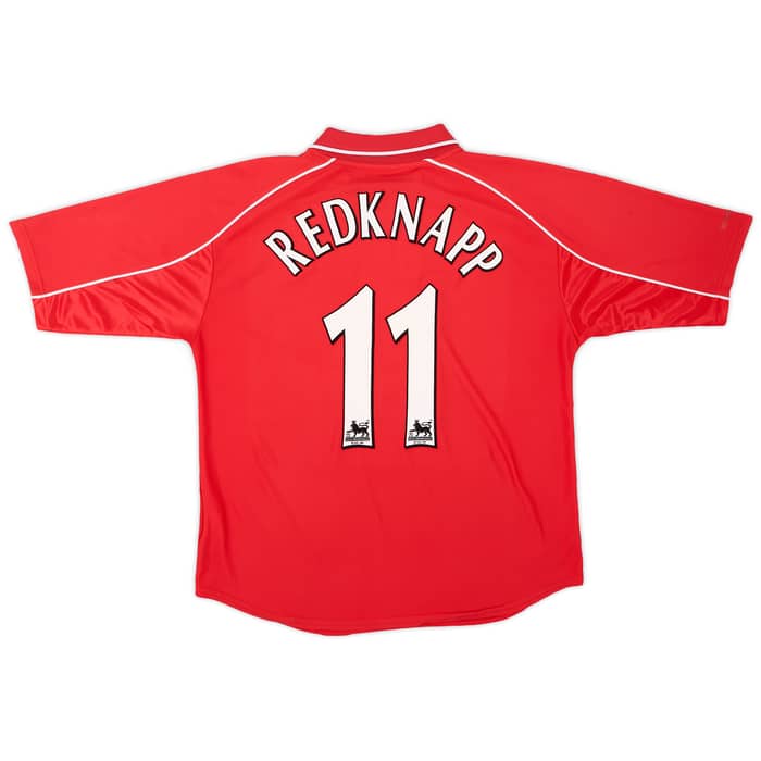2000-02 Liverpool Home Shirt Redknapp #11 - 6/10 - (L)