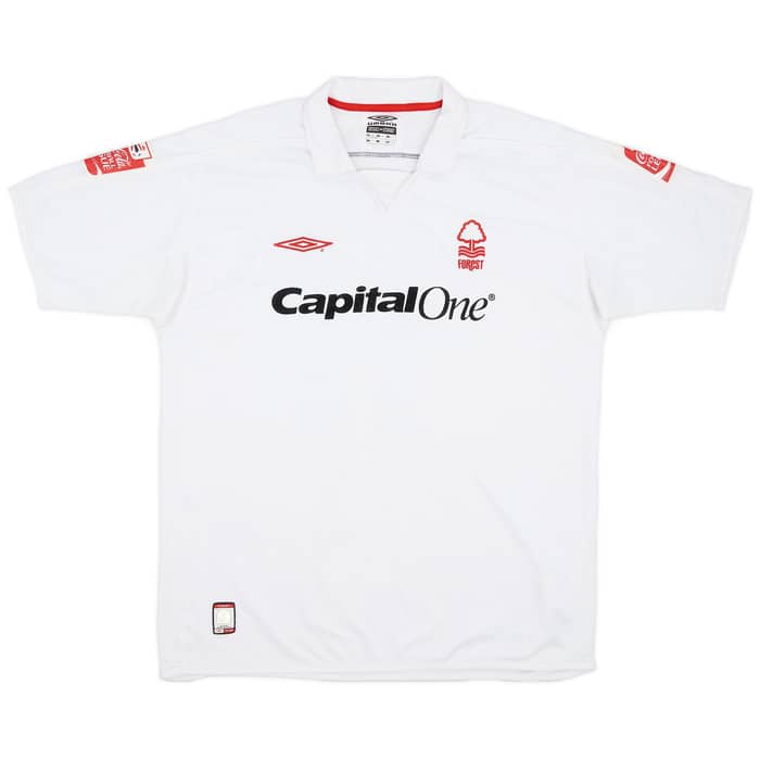 2004-05 Nottingham Forest Match Issue Away Shirt King #11