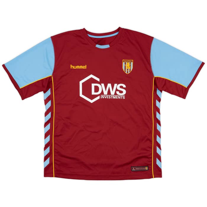2005-06 Aston Villa Home Shirt Baros #10 - 7/10 - (XL)