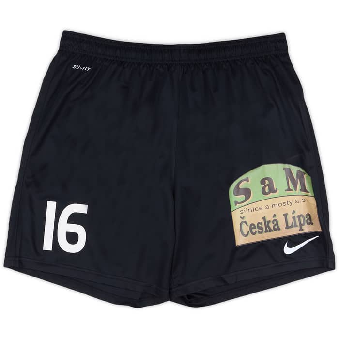 2015-16 FK Jablonec Player Issue Away Shorts # - 7/10 - (XL)