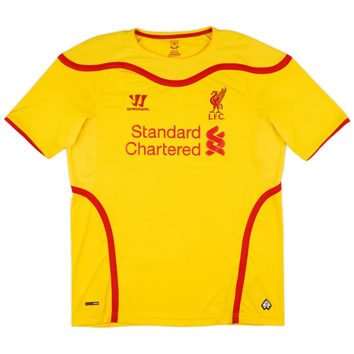 2014-15 Liverpool Away Shirt Gerrard #8 - 6/10 - (L)
