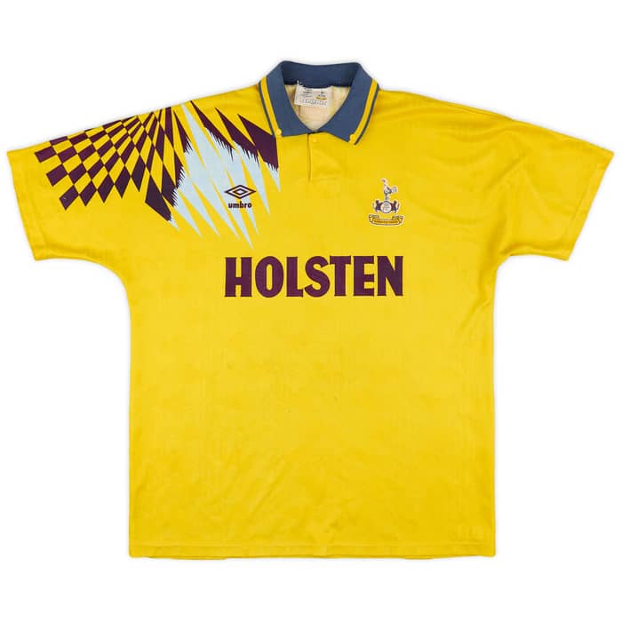 1991-95 Tottenham Away Shirt Klinsmann #18 - 6/10 - (XL)