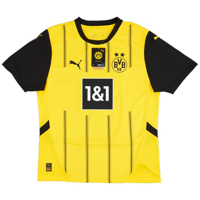 2024-25 Borussia Dortmund Home Shirt Brandt #19