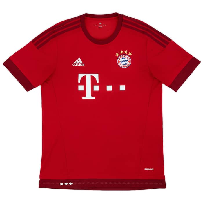 2015-16 Bayern Munich Home Shirt Alaba #27 - 8/10 - (L)