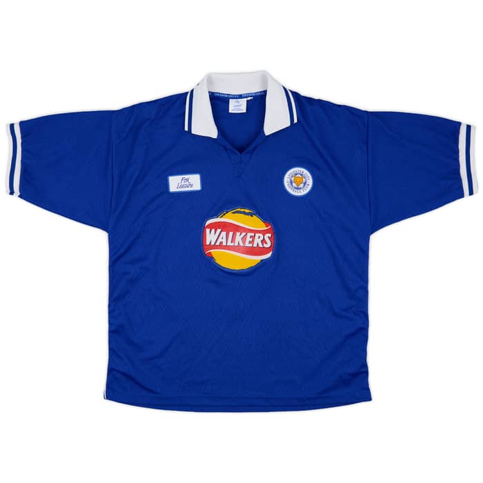 1998-00 Leicester Home Shirt Savage #14 - 9/10 - (L)