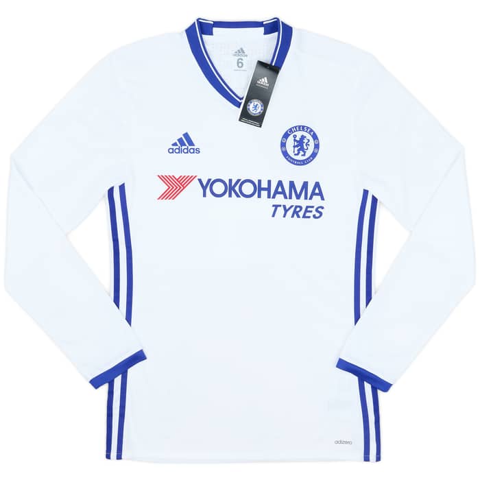 2016-17 Chelsea Player Issue Third L/S Shirt Fabregas #4 (M)