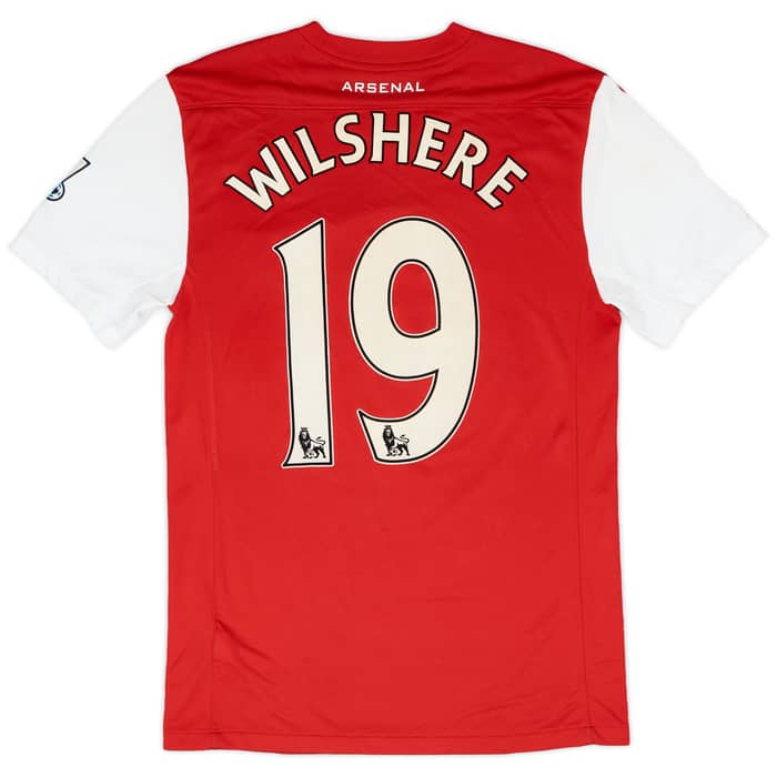 2011-12 Arsenal Home Shirt Wilshere #19 - 6/10 - (S)