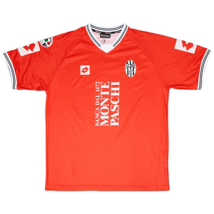2004-05 Siena Match Issue Away Shirt Cirillo #5