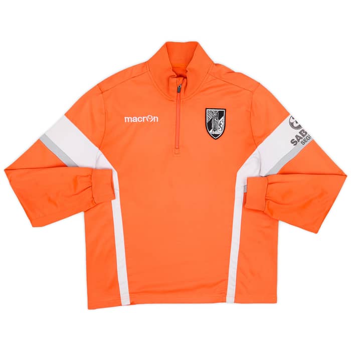 2017-18 Vitoria Guimaraes Macron 1/4 Zip Training Top - 5/10 - (XL)