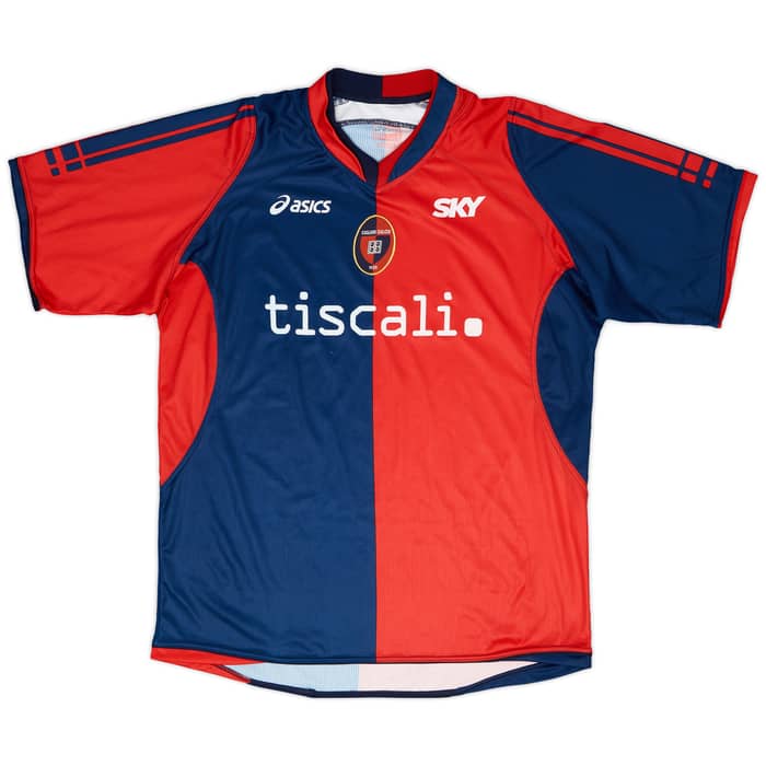 2006-07 Cagliari Home Shirt - 8/10 - (XL)