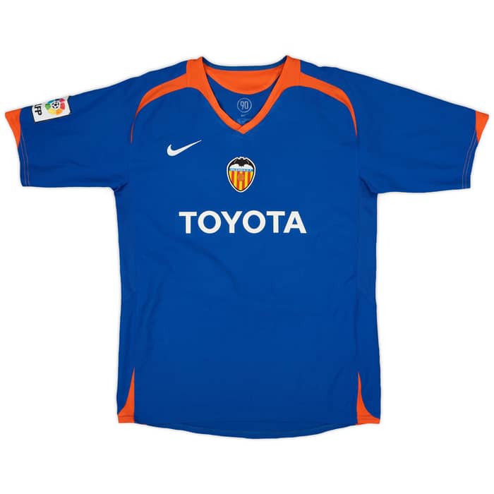 2005-06 Valencia Away Shirt - 5/10 - (XL.Boys)