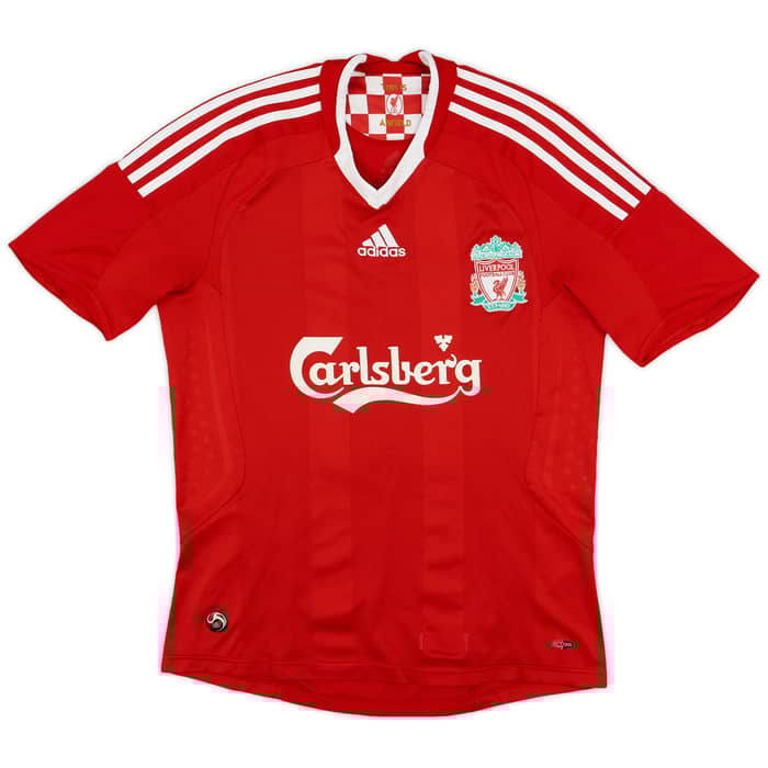 2008-10 Liverpool Home Shirt Riera #11 - 6/10 - (S)