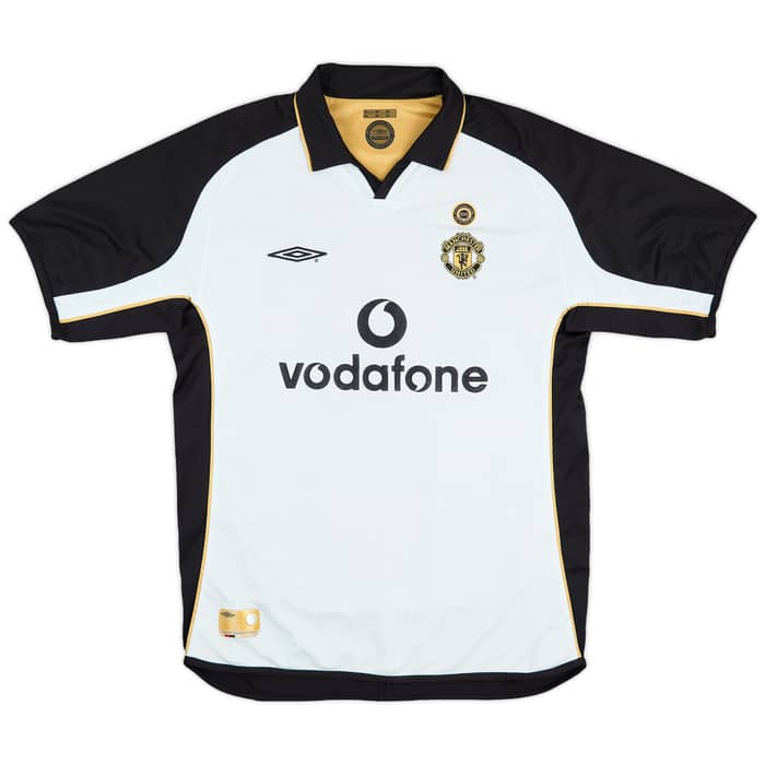 2001-02 Manchester United Centenary Away/Third Shirt Beckham #7