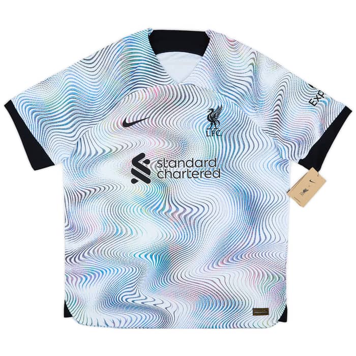 2022-23 Liverpool Authentic Away Shirt Virgil #4 (XL)