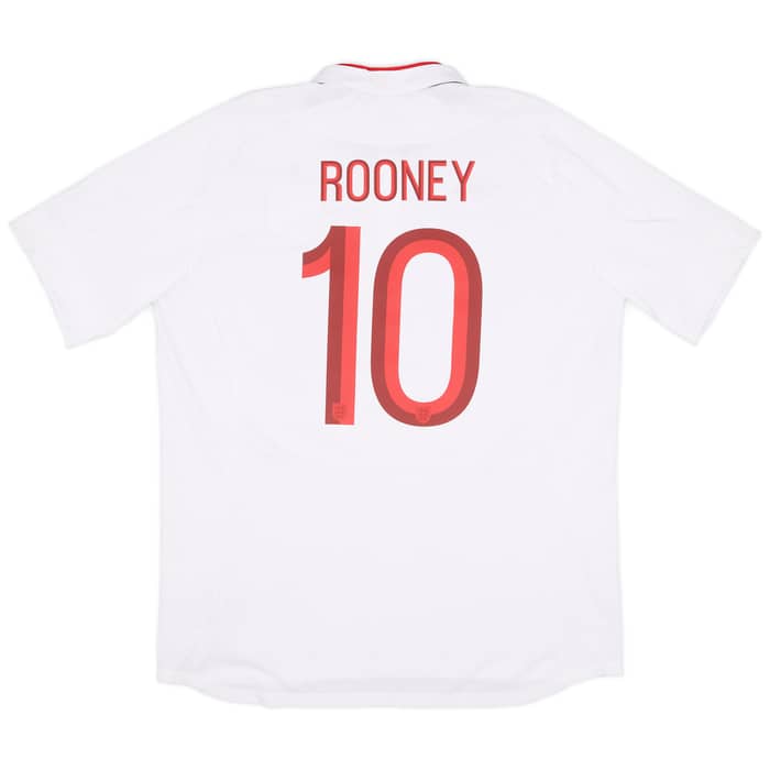 2012-13 England Home Shirt Rooney #10 (XL)