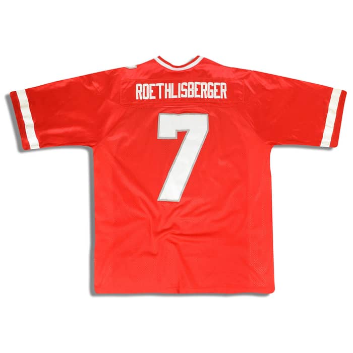 2003 Miami Redhawks Roethlisberger #7 Nike Throwback Jersey (Home) XL
