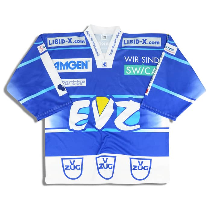 2005-06 EV Zug TFS Jersey (Home) L