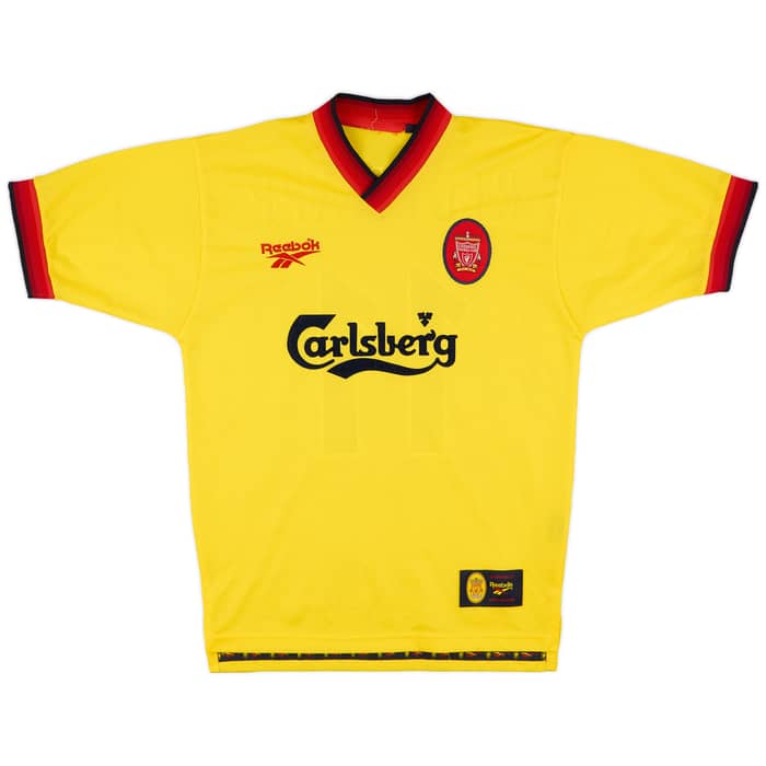 1997-99 Liverpool Away Shirt Redknapp #11 - 8/10 - (S)
