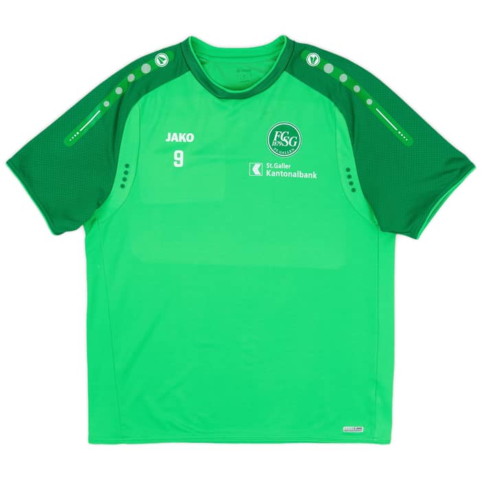 2022-23 St Gallen Player Issue Training Shirt # - 5/10