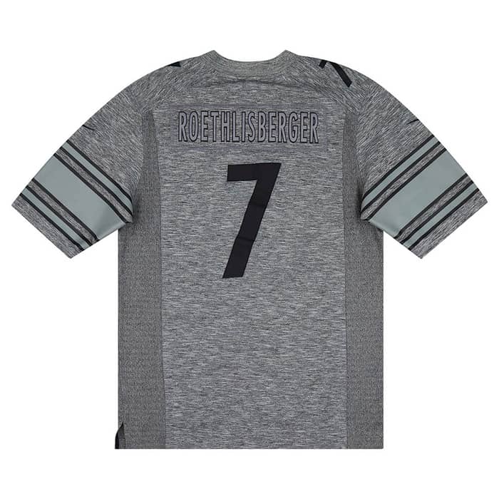 2015 Pittsburgh Steelers Roethlisberger #7 Nike Limited Jersey (Alternate) M