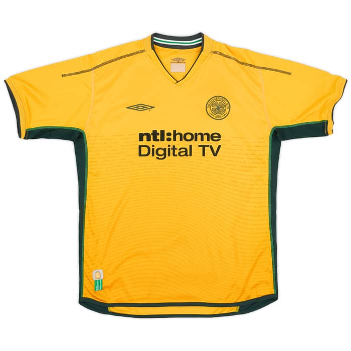 2002-03 Celtic Away Shirt Petrov #19 - 7/10 - (L)