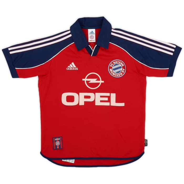 1999-01 Bayern Munich Home Shirt - 7/10 - (Y)